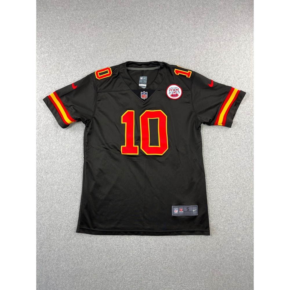 Kansas City Chiefs Jersey Mens S Black Nike On Field Isiah Pacheco #10